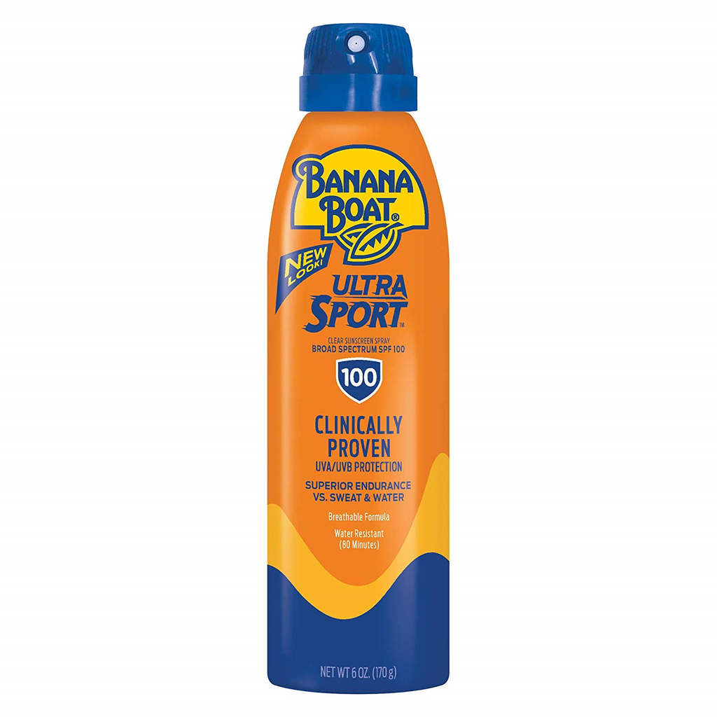 Banana Boat Ultra Sport Clear Sunscreen Spray SPF 100 6oz