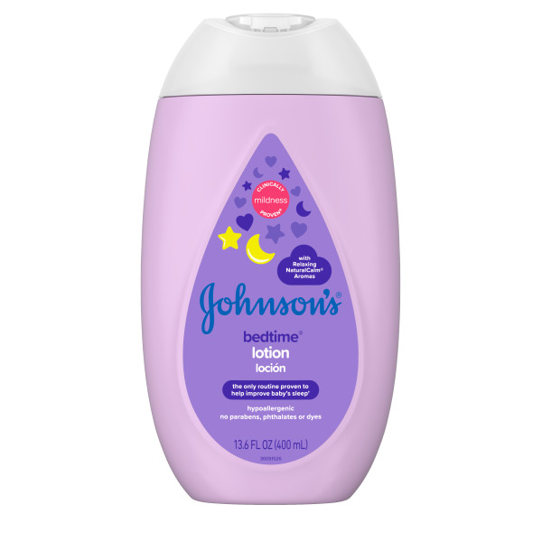 J&J BEDTIME LOTION 13.6OZ