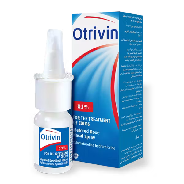 Otrivin Metered Dose Nasal Spray 0.1%