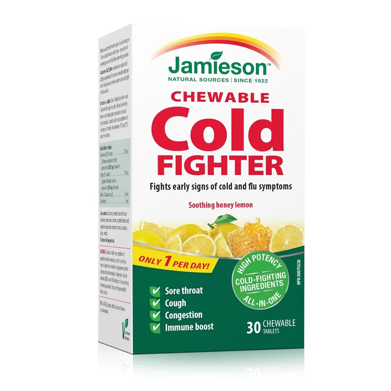 JAMIESON COLD FIGHTER CHEWABLE (30)