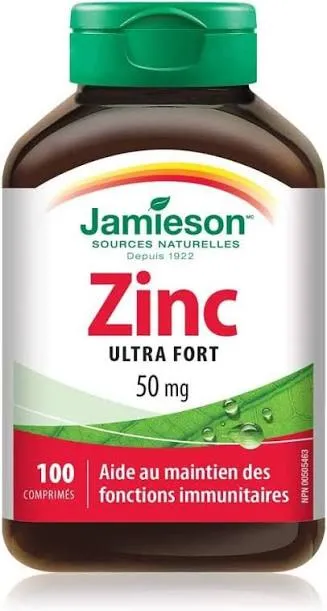 JAMIESON ZINC 50MG (100)