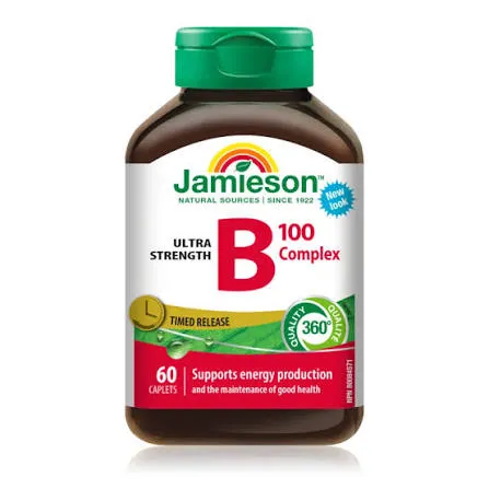 JAMIESON B COMPLEX 100MG TR (60)