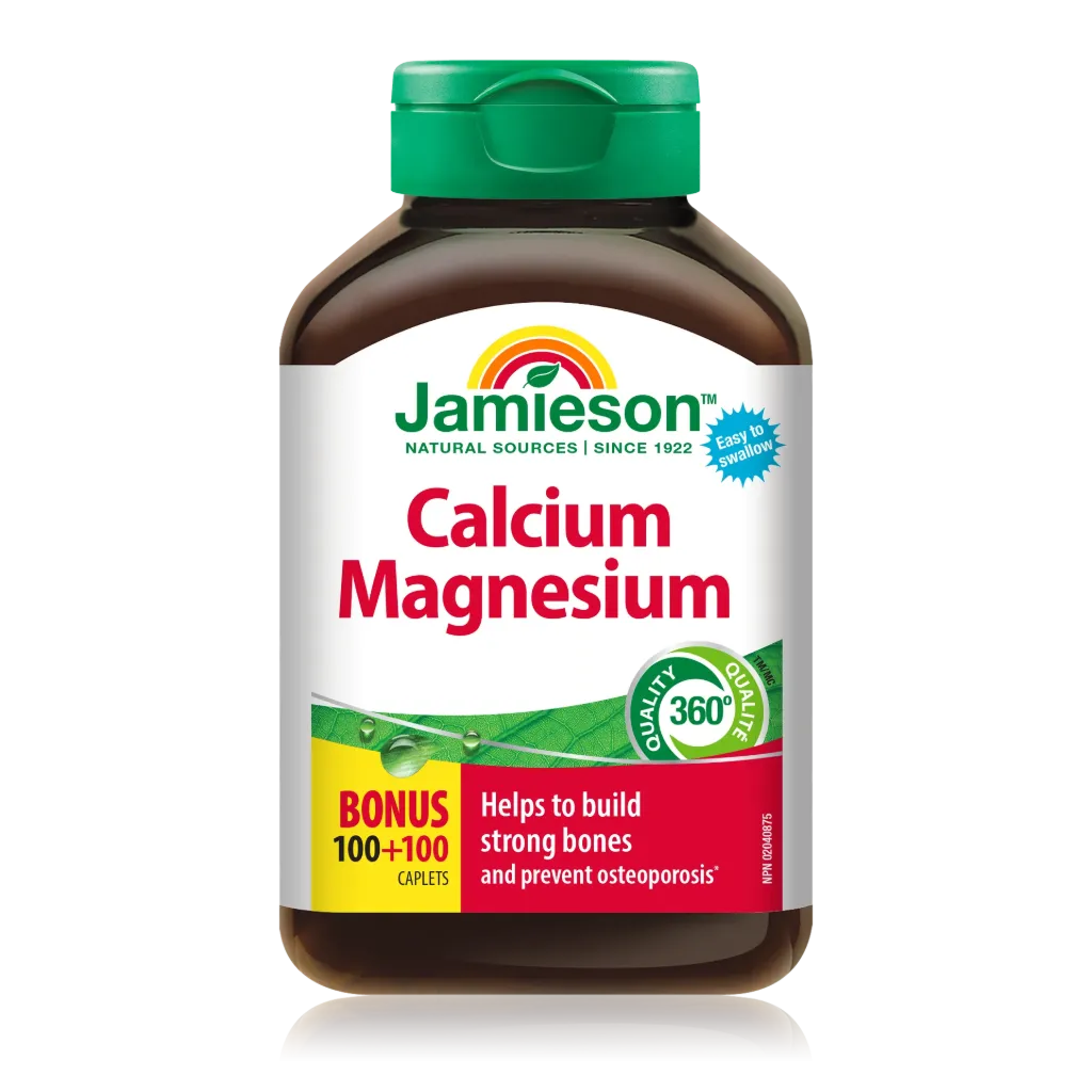 JAMIESON MEGA CAL CALCIUM MAGNESIUM (100+100)