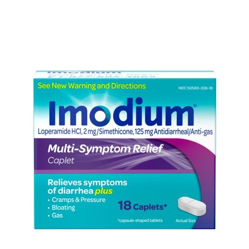 Imodium Multisymptom Caplets 18's