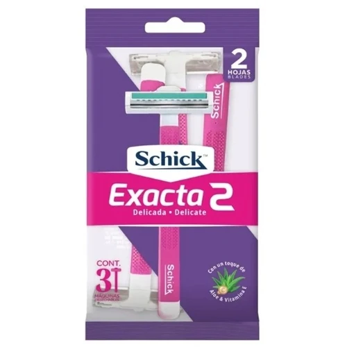 Schick Exacta 2 Delicate 3ct Female